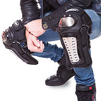 Захист коліна та гомілки MADBIKE MS-4373 2 шт чорний, фото 5