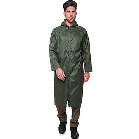 Плащ від дощу Zelart TY-0530 розмір L-XL оливковий