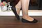 Балетки туфли женские черные Т026, фото 6