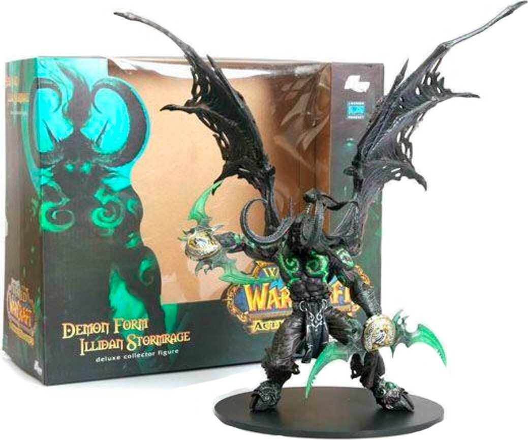 Фігурка Варкрафт Іллідан Лють бурі World of Warcraft Illidan 33 см WOW I 33