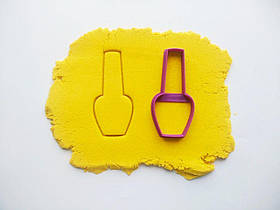 3D-формочки-вирубки для пряників "Лак для нігтів"