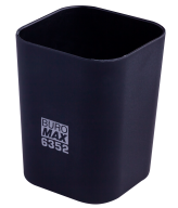 Пластиковий Стакан для канц. приладдя, RUBBER TOUCH ,чорний Артикул: BM.6352