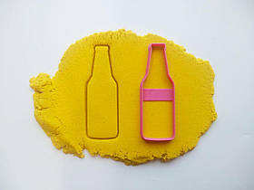 3D-формочки-вирубки для пряників "Бутилка 3"