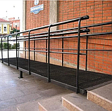 Пандуси для інвалідів ДБН / Пандуси металеві виробництво / Металеві перила для пандусів, фото 5