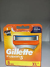 Картриджі Gillette Fusion 8 шт. в упаковці