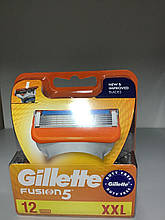 Gillette fusion оригінал 12 штук в упаковці
