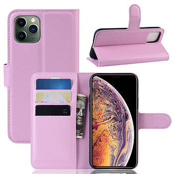 Чохол-книжка Litchie Wallet для Apple iPhone 11 Pro Pink