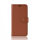 Чохол-книжка Litchie Wallet для Apple iPhone 11 Brown, фото 3