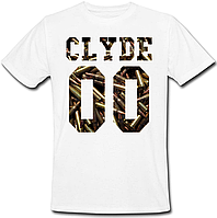 Мужская именная футболка CLYDE - Ammo (принт спереди) [Цифры можно менять] (50-100% предоплата)