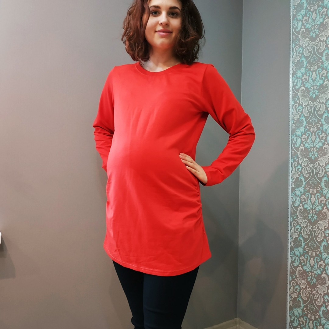 Кофта для вагітних,руда, фото 1