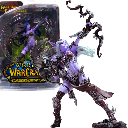 Колекційна WOW Alathena Night Elf Hunter Варткрафт Алатина Нічний ельф Мисливець 18см WOW 21.89