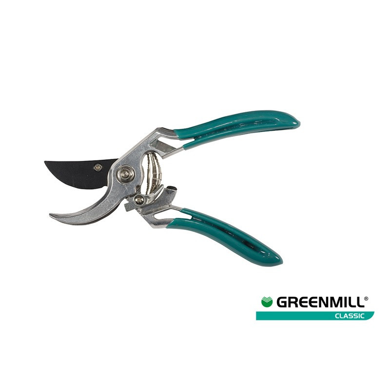 Садовий секатор ручний GR 6202 Greenmill побутовий для обрізання кущів та квітів, Ножиці садові, Сучкоріз