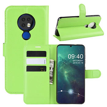 Чохол-книжка Litchie Wallet для Nokia 6.2 / 7.2 Green