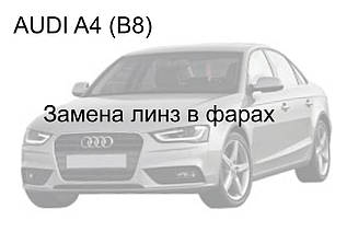 Audi A4 (B8) — заміна бікононових лінз