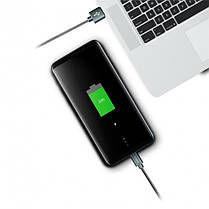Кабель Rock USB - Type C 1 м (3A QC3.0) Tarnish, фото 3