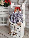Великодня курочка Прованс, Н-38-40 см, 250 грн, декор, кошик в подарунок, фото 4