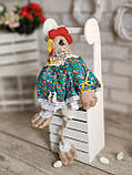 Великодня курочка Прованс, Н-38-40 см, 250 грн, декор, кошик в подарунок, фото 6