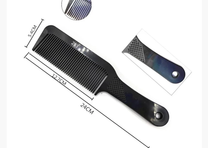 Гребінь Shine Flat Top Comb Antistatic для стрижки під машинку YB-283