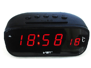 Автогодинник VST 803C-1 червоні, фото 2