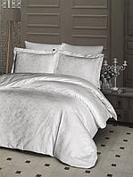 Постельное белье First Choice Jacquard Satin 200х220 Lamone Cream