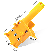 Мебельный кондуктор для сверления отверстий под фурнитуру 6 8 10мм