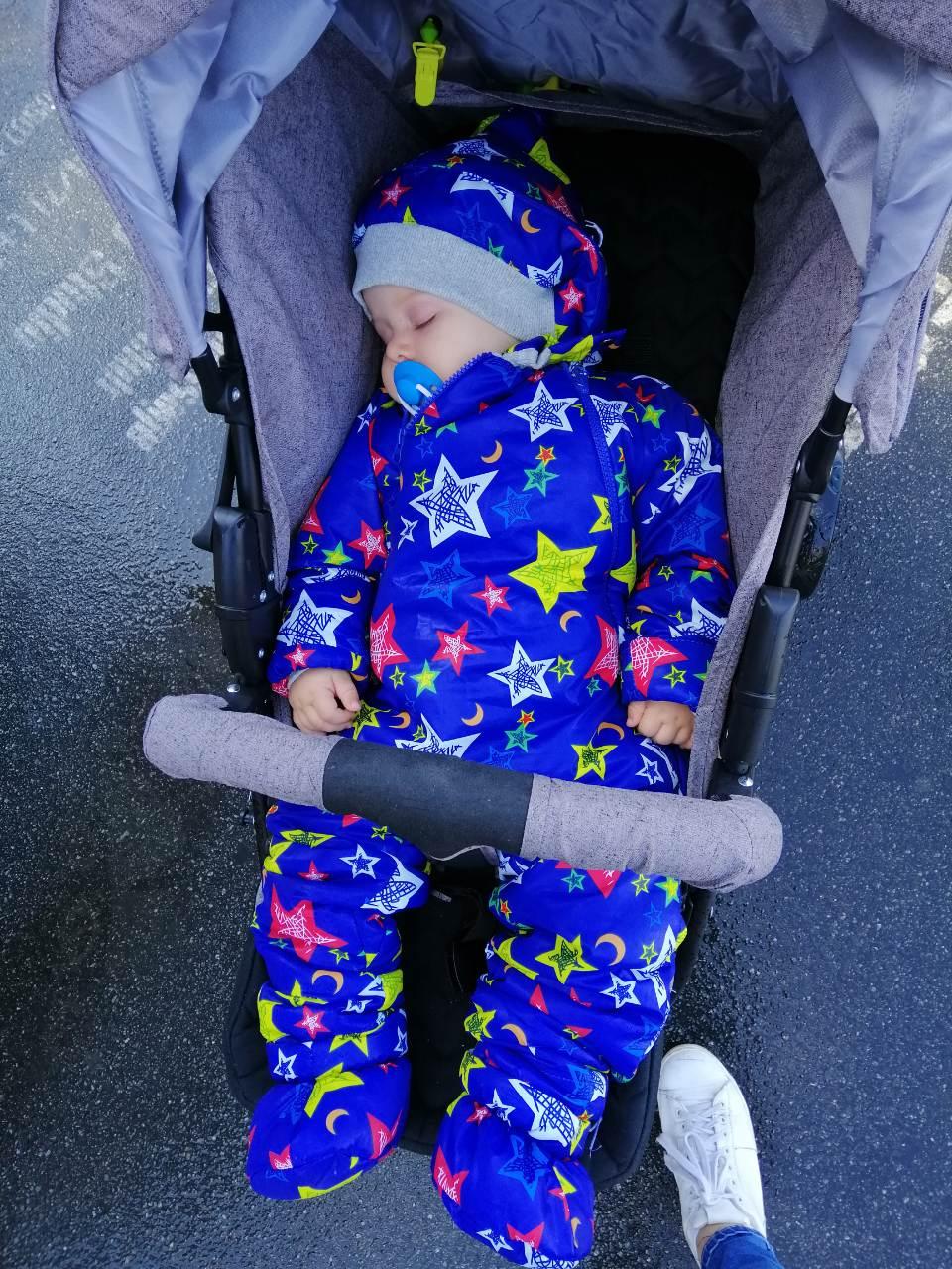 Дитячий весняний комбінезон для хлопчика