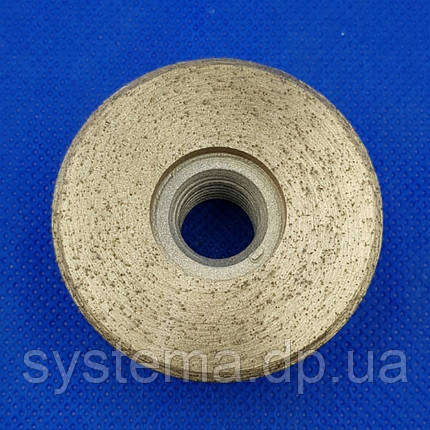 Гайка-фреза алмазна з керамограніту, зерно 100/120 - Distar DGW-S 49/M14 Hard Ceramics, фото 2