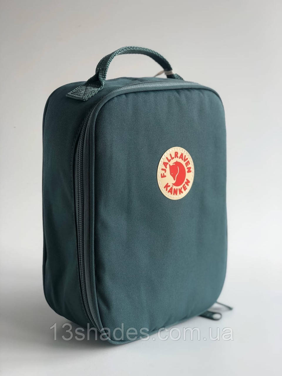 Ланчбокс холодильник Fjallraven Kanken Канкен зелено-морської