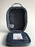 Ланчбокс холодильник Fjallraven Kanken Канкен зелено-морської, фото 3
