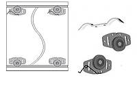 Ролики для раздвижных дверей Омега 60