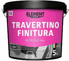 Захисний віск Element Decor Travertino Finitura 1 л