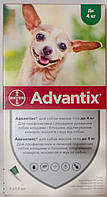 Средство от блох и клещей Advantix для собак до 4 кг