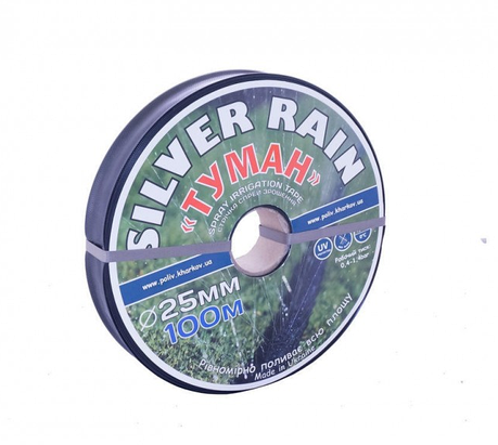 Стрічка туман Silver Rain 25 мм 100 м, фото 1