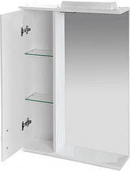 Дзеркало Сансервіс Z-60 з шафкою й підсвіткою, біле