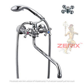 Змішувач для ванни з душем ZERIX D3Q 856, фото 3
