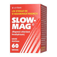 Slow-Mag - при дефиците магния, 60 шт