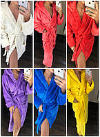 Р — р. 44 46,48,50, 52 Халат жіночий махровий з капюшоном довгий