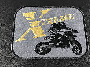 Нашивка Xtreme колір сірий 133х102 мм, фото 1