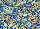 Церковна тканина парча Візантія червона з золотом, фото 8