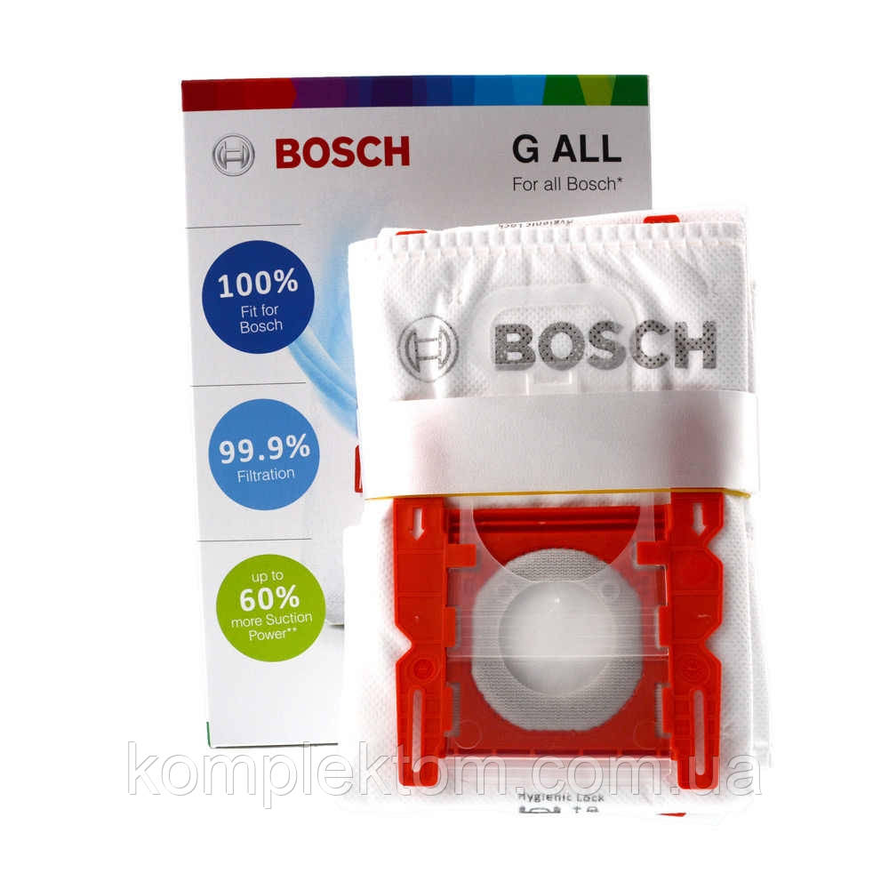 Набір мішків для пилососа Bosch Type G ALL BBZ41FGALL