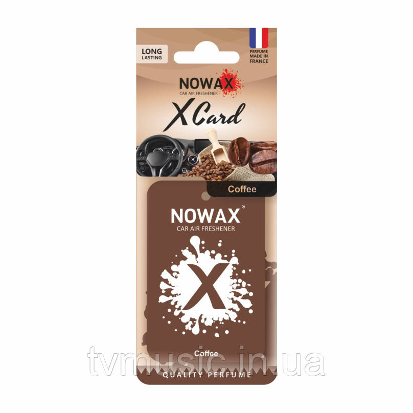 Ароматизатор у машину Nowax X Card Coffee NX07541