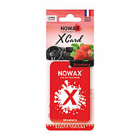 Ароматизатор в машину Nowax X Card Strawberry NX07538