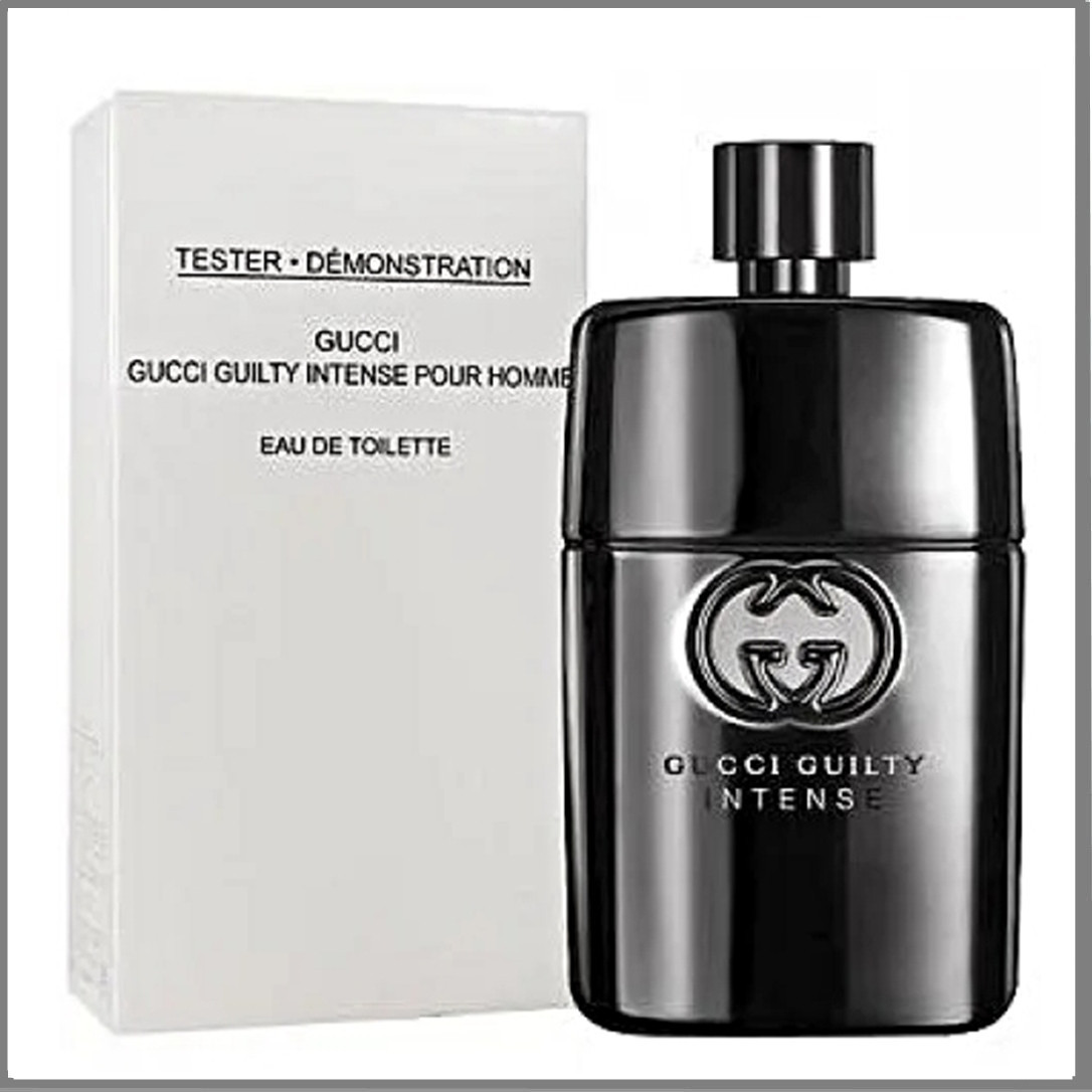 Gucci Guilty Intense Pour Homme туалетна вода 90 ml. (Тестер Гуччі Гілті Інтенс Пур Хом)