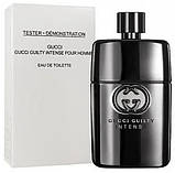 Gucci Guilty Intense Pour Homme туалетна вода 90 ml. (Тестер Гуччі Гілті Інтенс Пур Хом), фото 3