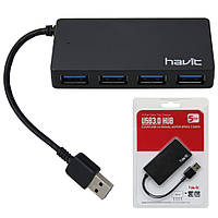 USB-Хаб USB HUB Havit HV-H103, 4x USB 3.0