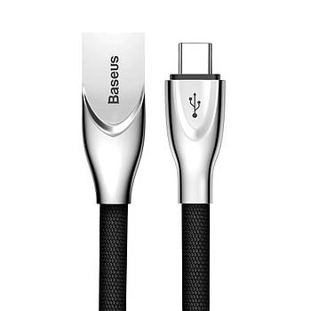 Кабель Baseus USB to Lightning Zinc, довжина - 100 см (CALXN-01) Black