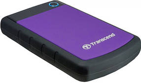 Зовнішній жорсткий диск (HDD) Transcend 1 TB TS1TSJ25H3P STOREJET 2.5" H3 USB 3.0 Purple