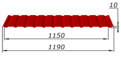 Профнастил С 10