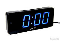 Часы электронные с LED-дисплеем (синяя подсветка) VST 738-5