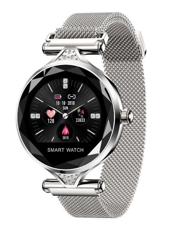 Женские часы фитнес трекер Smart Watch с металлическим браслетом - фото 4 - id-p1131271957